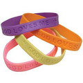 Religious Sayings Rubber Bracelets